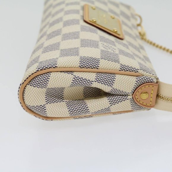 Damier Azur Eva 2Way Shoulder Hand Pouch - Picture 4 of 11